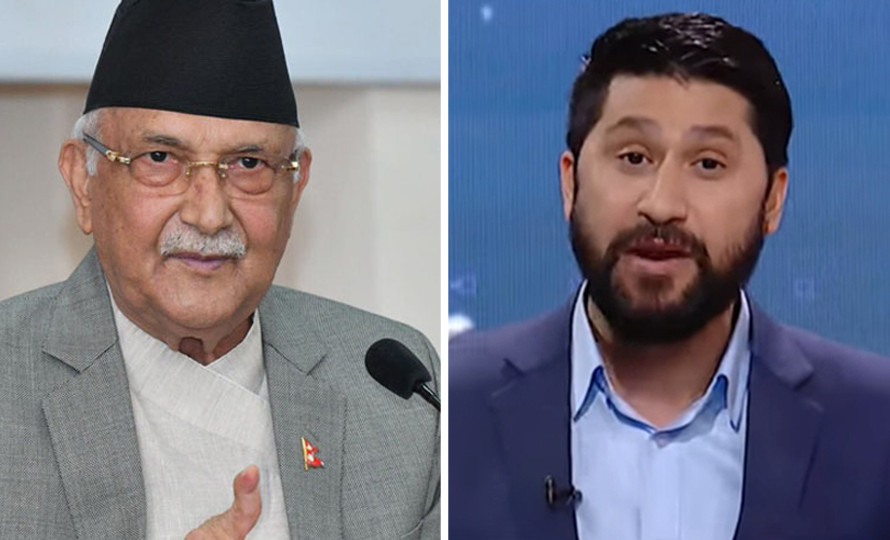 रवि लामिछानेलाई भडुवा भन्दै ओली आक्रोशित