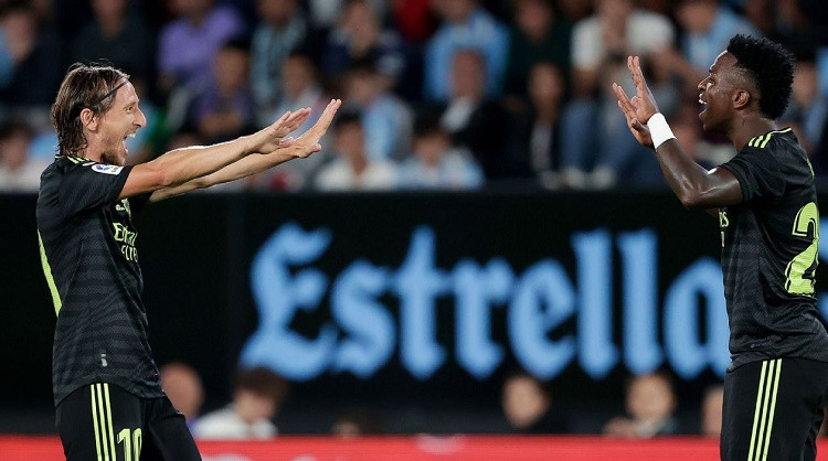 Real Madrid thrash Celta Vigo