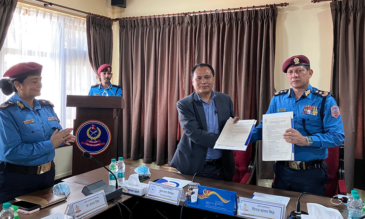 प्रहरीको मातहतमा २५ ठाउँमा चार्जिङ स्टेसन बनाउने प्राधिकरणसँग समझदारी