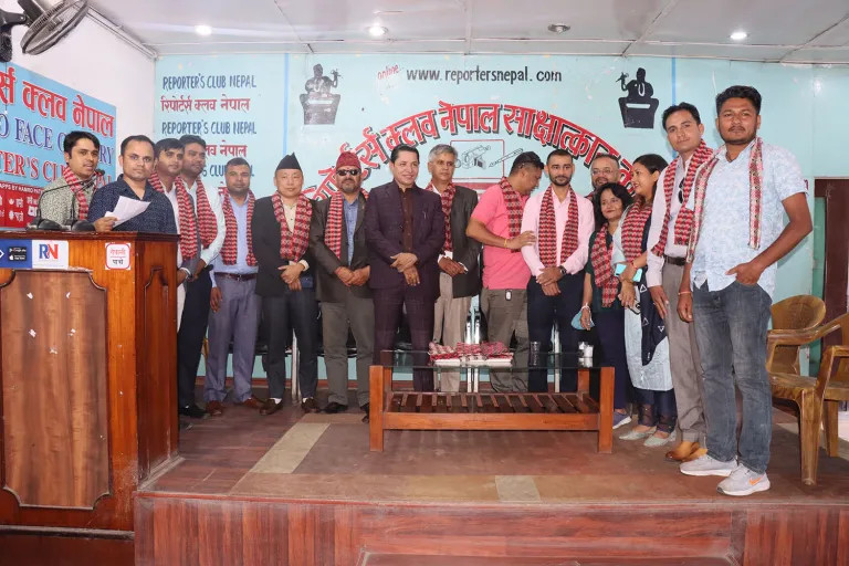 वानका नवनिर्वाचित पदाधिकारीलाई नेपाली रेडियो नेटवर्क र रिपोर्टर्स क्लबद्वारा सम्मान