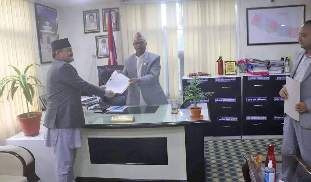 कर्णालीमा माओवादीका दुई मन्त्रीले दिए राजीनामा, नयाँ मन्त्रीको शपथ भोलि