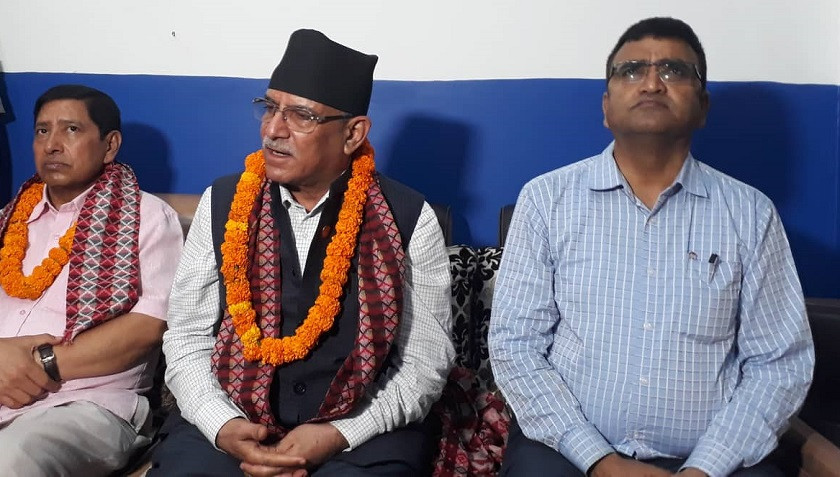 कांग्रेस ८०, माओवादी ५० मा सहमति गर्छ : प्रचण्ड