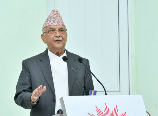 कोशीमा हाम्रो बेइमानी भएको होइन : केपी शर्मा ओली
