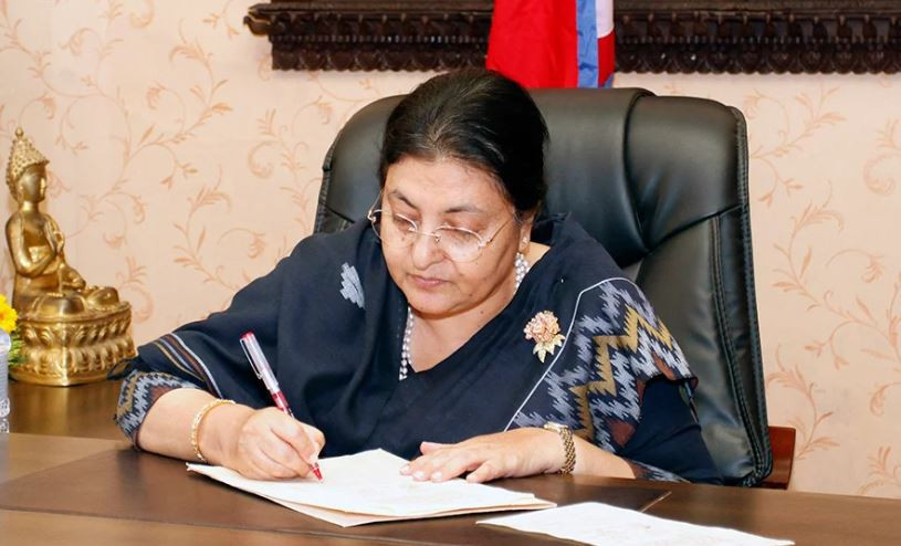 राष्ट्रपतिद्वारा प्रधानमन्त्रीको दाबीका लागि ७ दिनको समय, यस्तो छ राष्ट्रपति कार्यालयको विज्ञप्ति