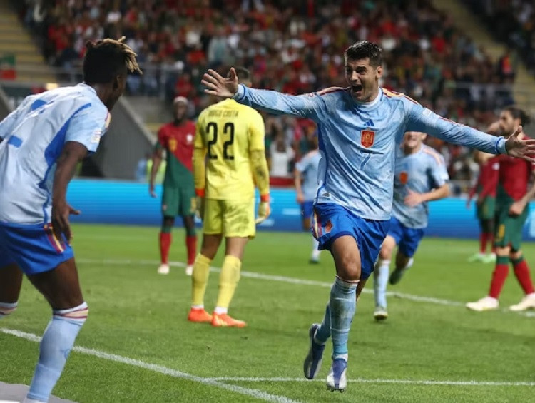 Spain beat Portugal 1-0