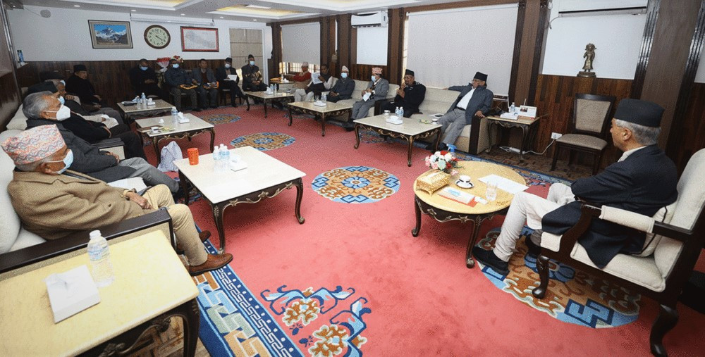 सिट बाँडफाँटको अन्तिम कसरतमा सत्ता गठबन्धन, रुष्ट जसपालाई फकाउँदै, भोलि सहमतिपत्रमा हस्ताक्षर हुने (खास खबर)