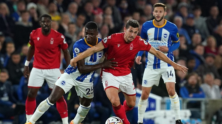 Brighton held to goalless draw by Nottingham Forest
