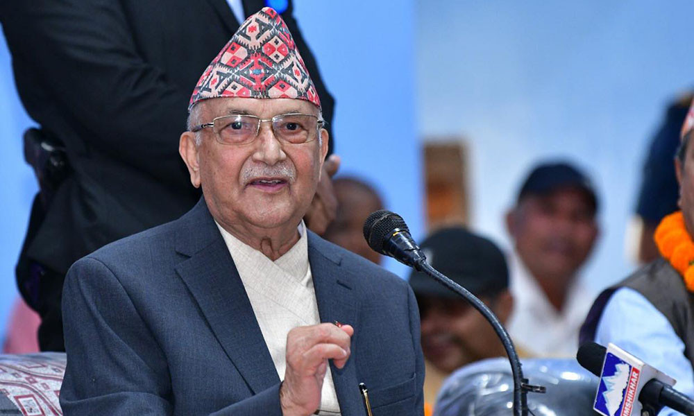 एमालेले दार्चुलाबाट चुनावी सभा  सुरु गर्दै, ओलीले ४० जिल्लामा सम्बोधन गर्ने  कार्यतालिका