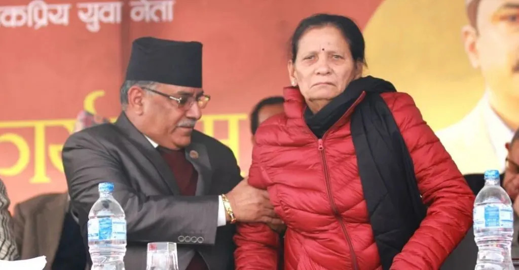प्रचण्ड पत्नी सीता अस्पतालबाट डिस्चार्ज