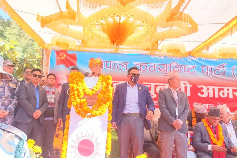 डोटीको विकास एमालेले मात्रै गर्न सक्छ : केपी ओली