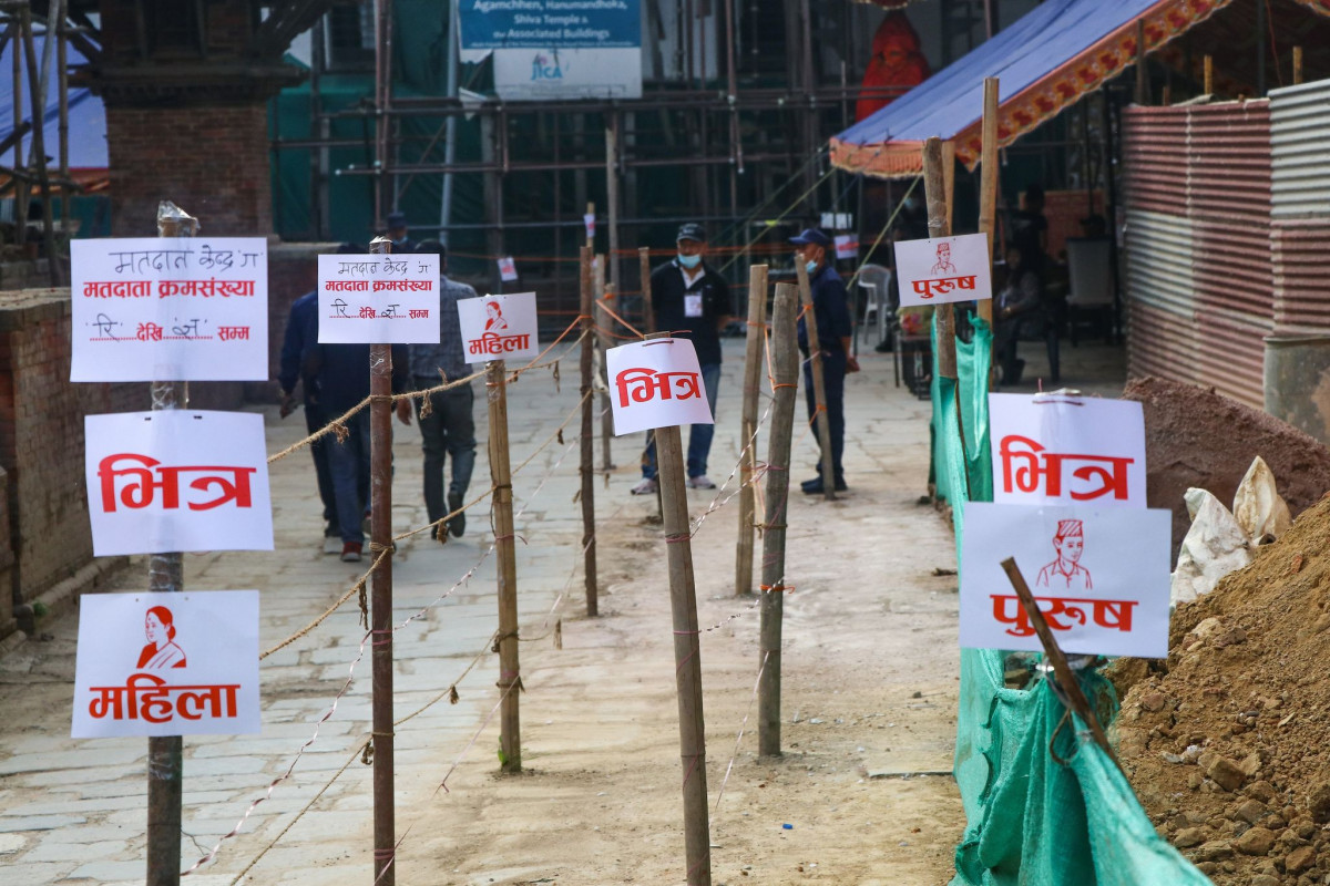 तनहुँको पुट्टारमा अझै मतदान सुरु हुन सकेन