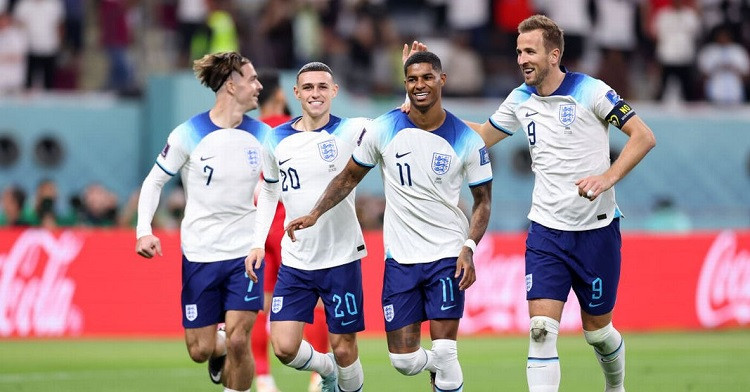 England thrash Iran 6-2