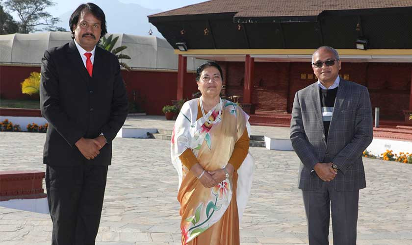 सिके राउतले भेटे राष्ट्रपतिलाई, के थियो रहस्य ?