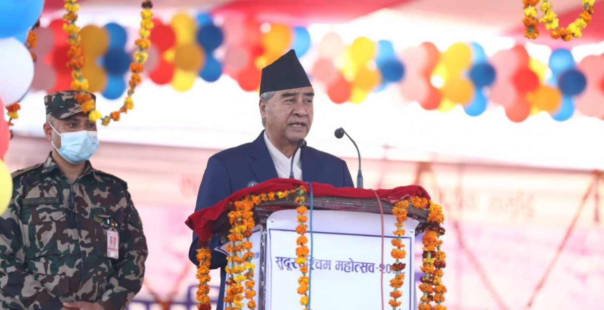पश्चिम सेती आयोजनाले सुदूरपश्चिममा समृद्धि ल्याउँछ : प्रधानमन्त्री देउवा 