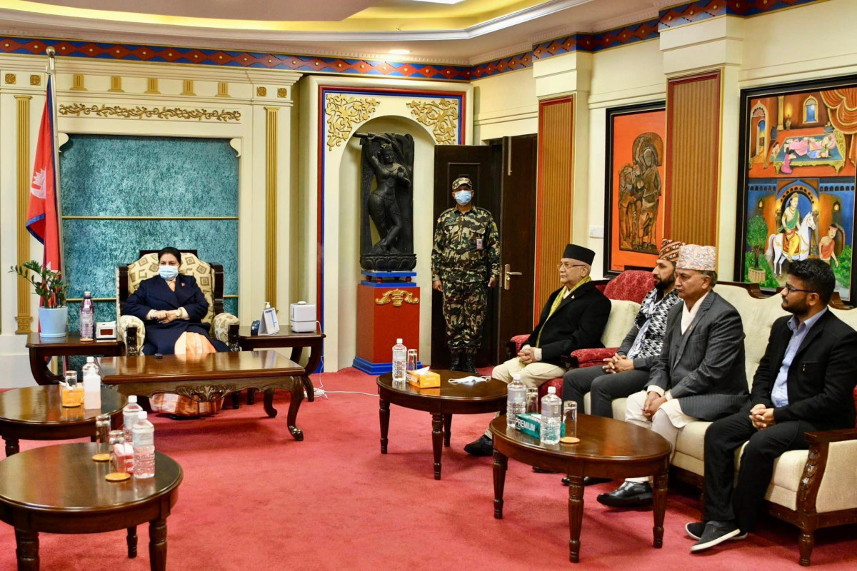प्रचण्डलाई १६९ सांसदको समर्थन