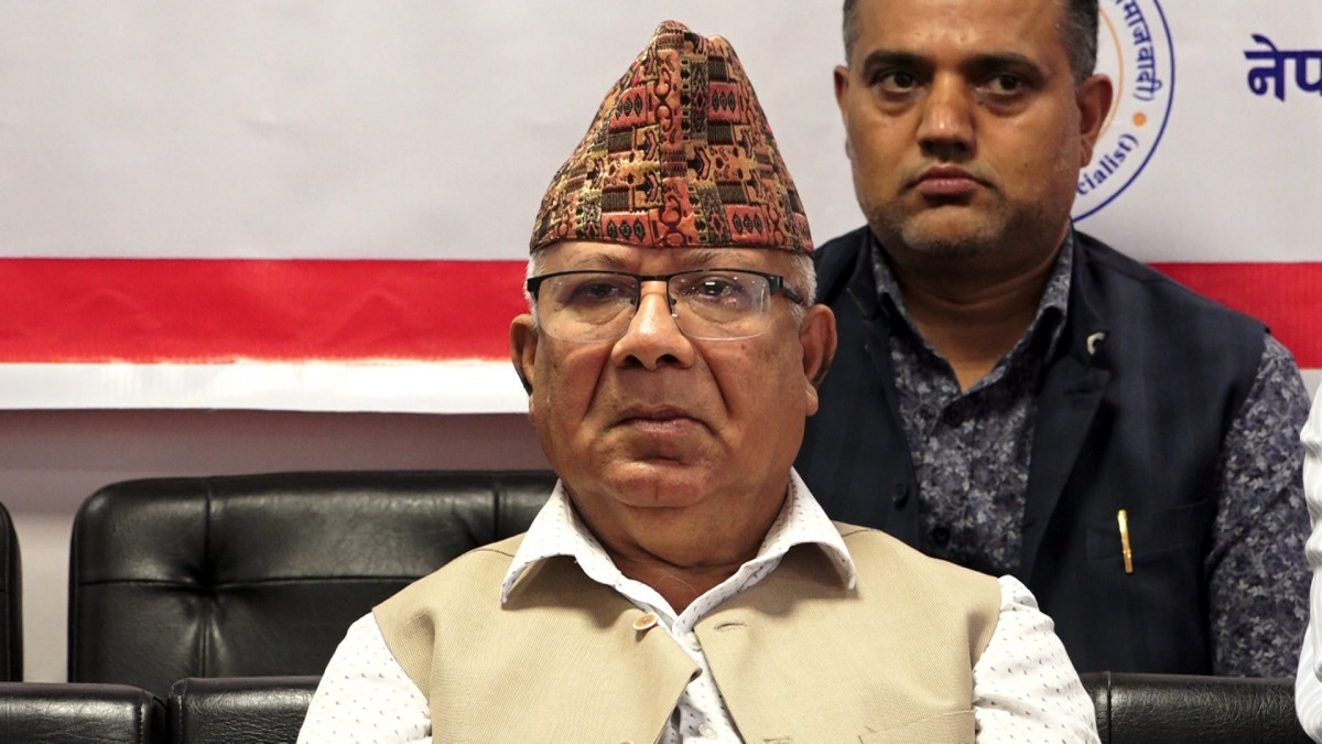 सत्ता गठबन्धनमा सामेल हुन नसक्ने माधव नेपालको घोषणा