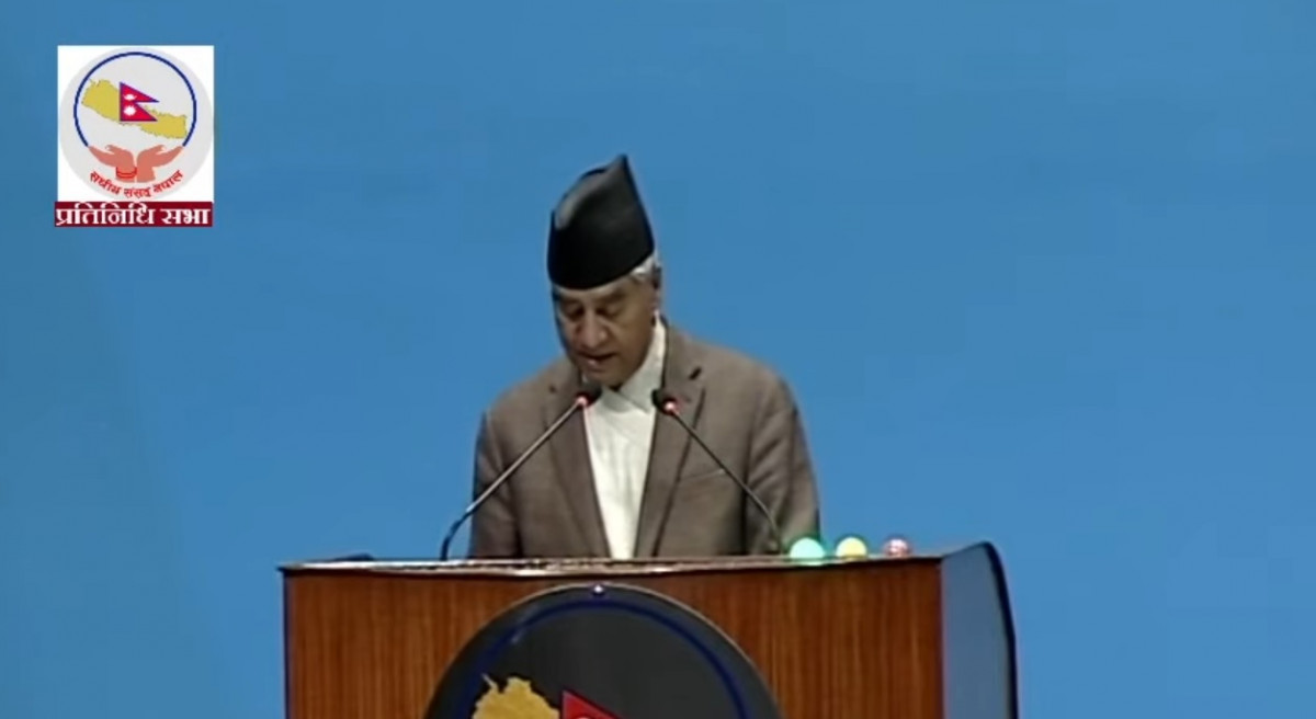 यो प्रतिनिधि सभाबाट नेपाली जनताले अपेक्षा गरेका छन्ः देउवा