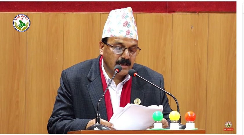 कर्णालीका मुख्यमन्त्री शर्माले तेस्रो पटक विश्वासको मत लिँदै