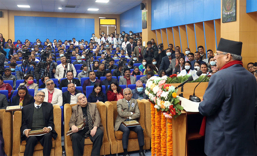 गंगालाल हृदय केन्द्रलाई शैक्षिक प्रतिष्ठान बनाउँछौ : प्रधानमन्त्री प्रचण्ड