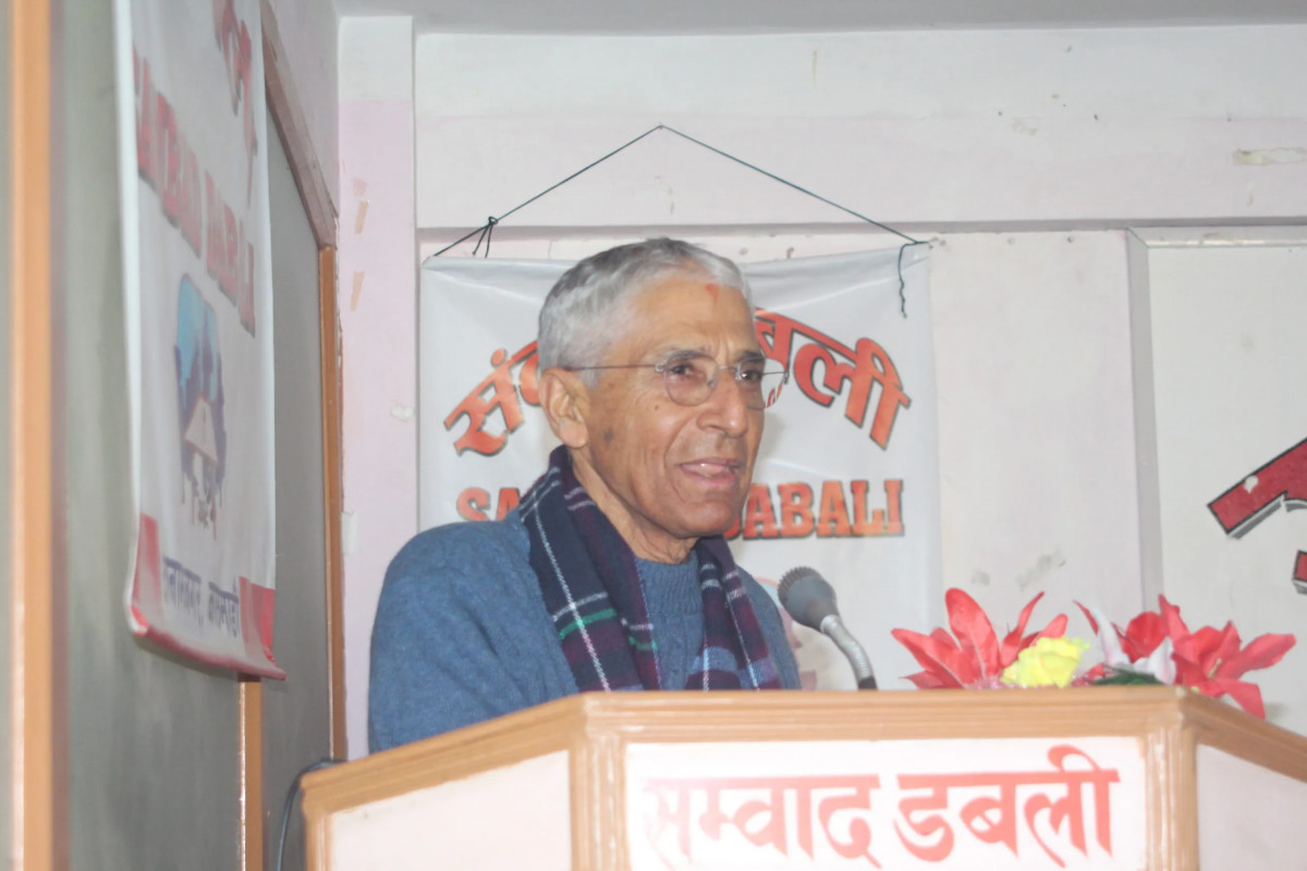 रवि लामिछाने नेता हुन योग्य छैनन् : सुन्दरमणी दिक्षित