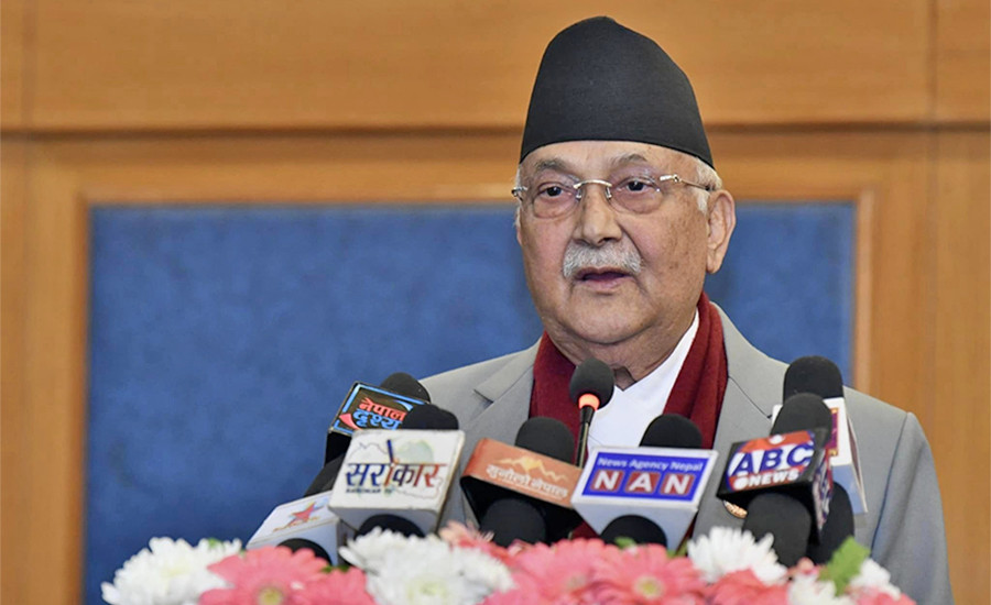 एमालेले उठाउने राष्ट्रपतिको उम्मेदवारलाई माओवादी केन्द्रले समर्थन गर्छ : ओली