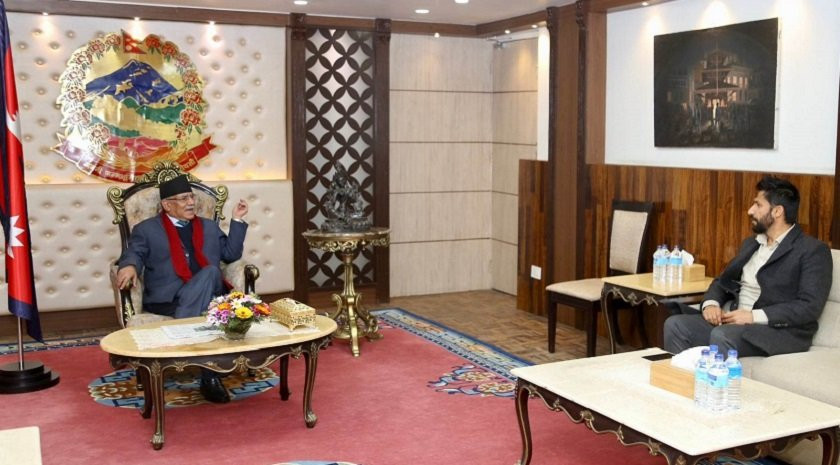रवि लामिछाने र प्रचण्डबीच भेटवार्ता, के भयो सहमति ?