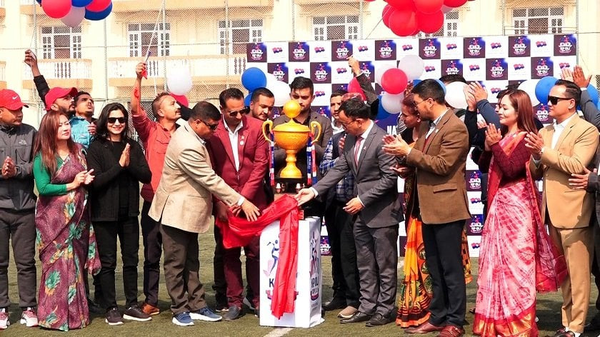 ‘केपी ओली कप–२०२३’को ट्रफी र अफिसियल गीत सार्वजनिक