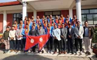 त्रिकोणात्मक सिरिज विजेता नेपाली खेलाडीलाई सरकारले जनही २ लाख दिने