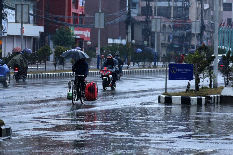 आज यी प्रदेशमा भारी वर्षाको सम्भावना