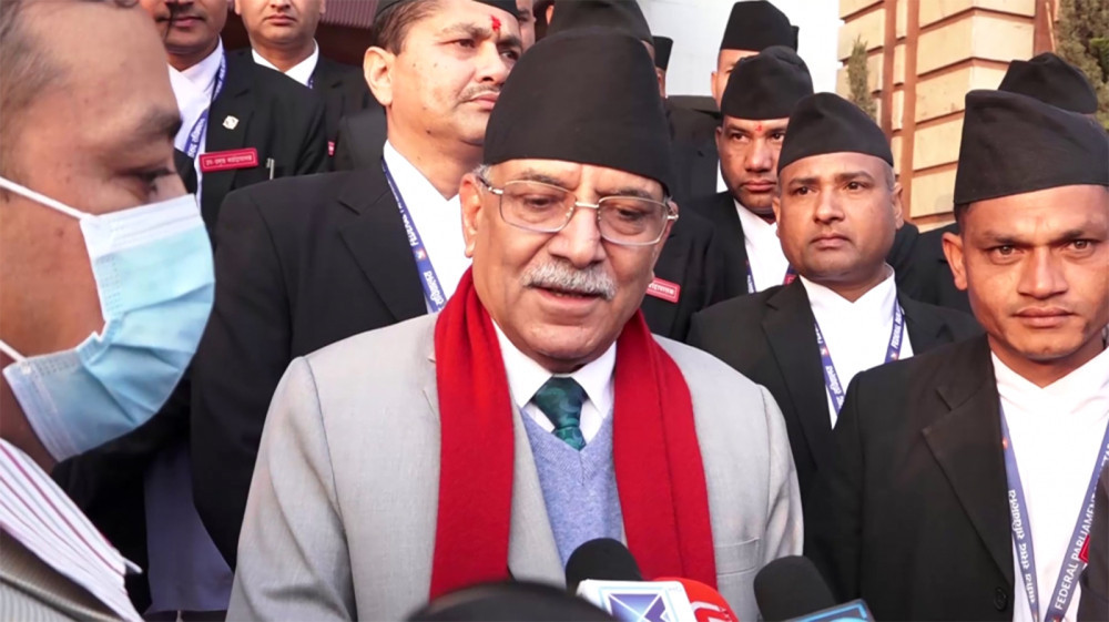 सबै सांसदबाट विश्वासको मत पाउने आशा छ : प्रधानमन्त्री प्रचण्ड