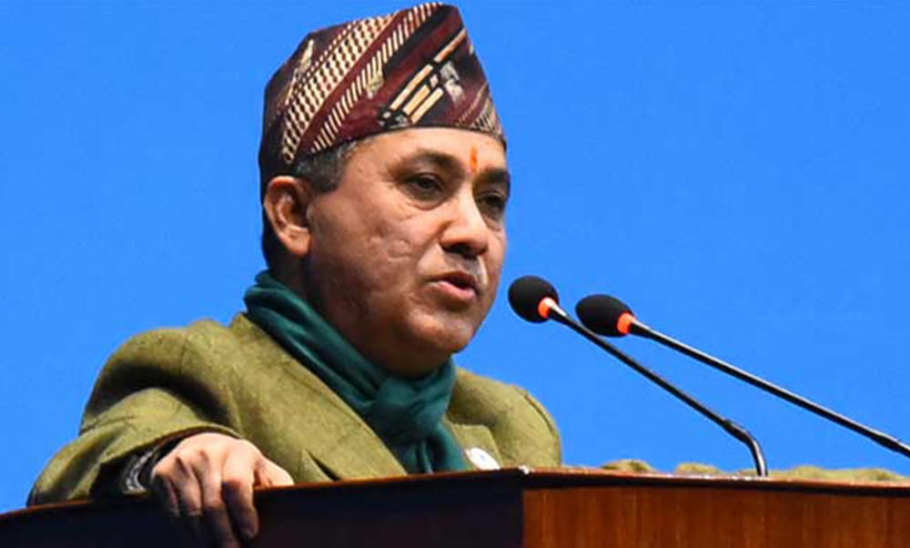भ्रष्टाचारीविरुद्ध फाइल मात्रै होइन फायर खोल्नुपर्छ : शर्मा
