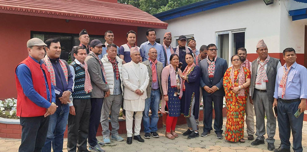 नेकपा एसका पुर्व स्थायी कमिटी सदस्य चुँडामणि जंगली एमालेमा प्रवेश