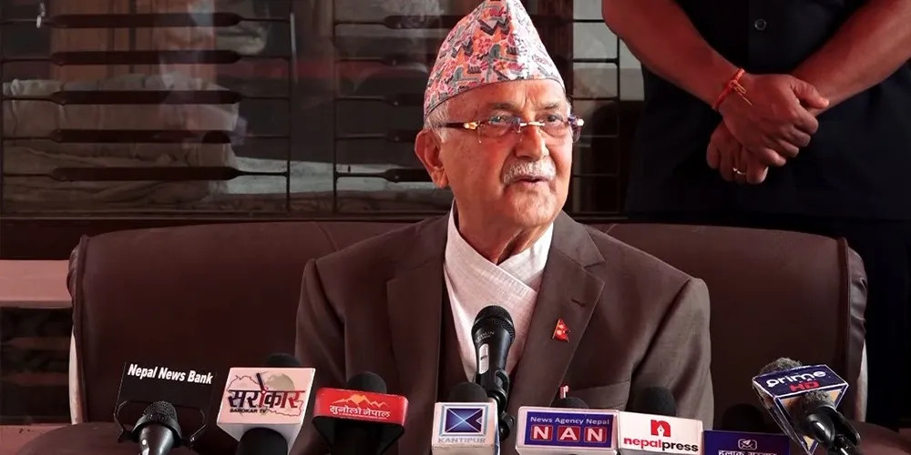 देशभर पहिचानको विष फैलाउने प्रचण्डको रणनीति असफल : ओली