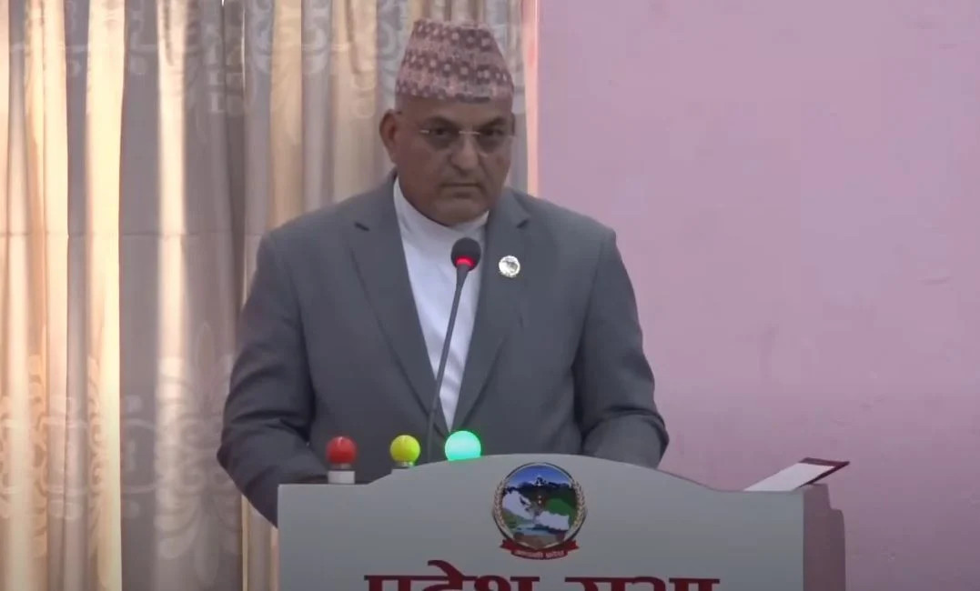 गण्डकीका मुख्यमन्त्री पाण्डेलाई विश्वासको मत