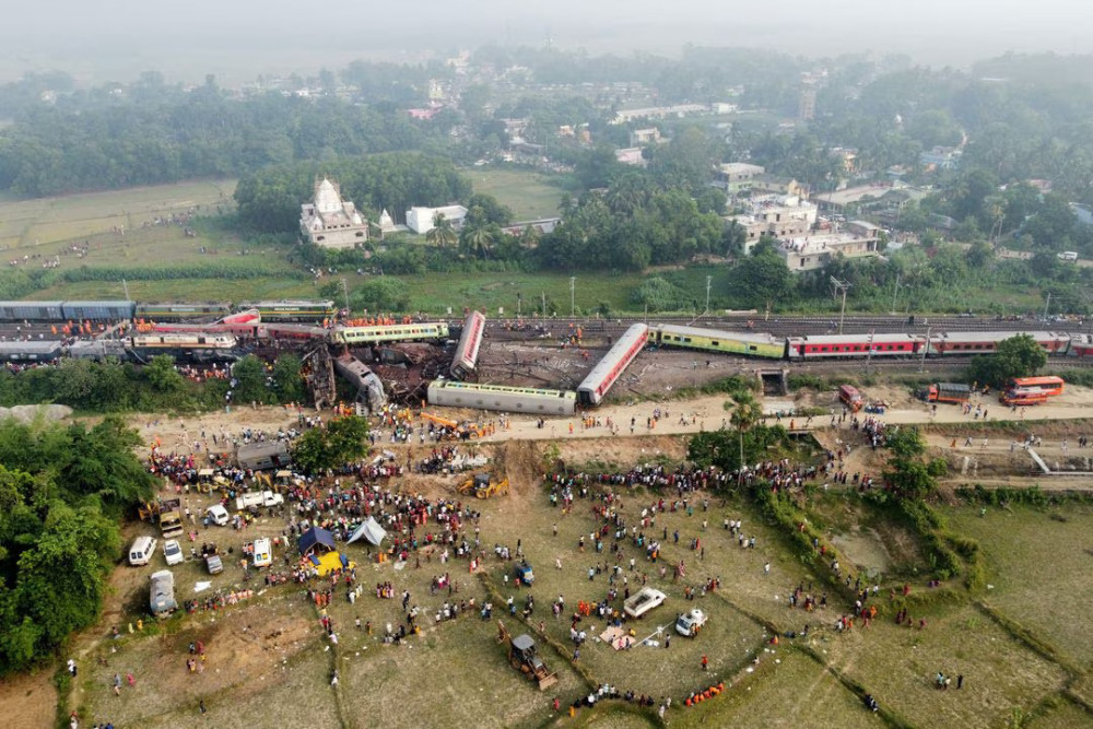 ओडिशा रेल दुर्घटना : मृत्यु हुनेको संख्या २८८ पुग्यो