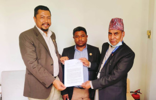 डेंगु नियन्त्रणसम्बन्धी रास्वपा सांसद श्रेष्ठको  संकल्प प्रस्ताव दर्ता 