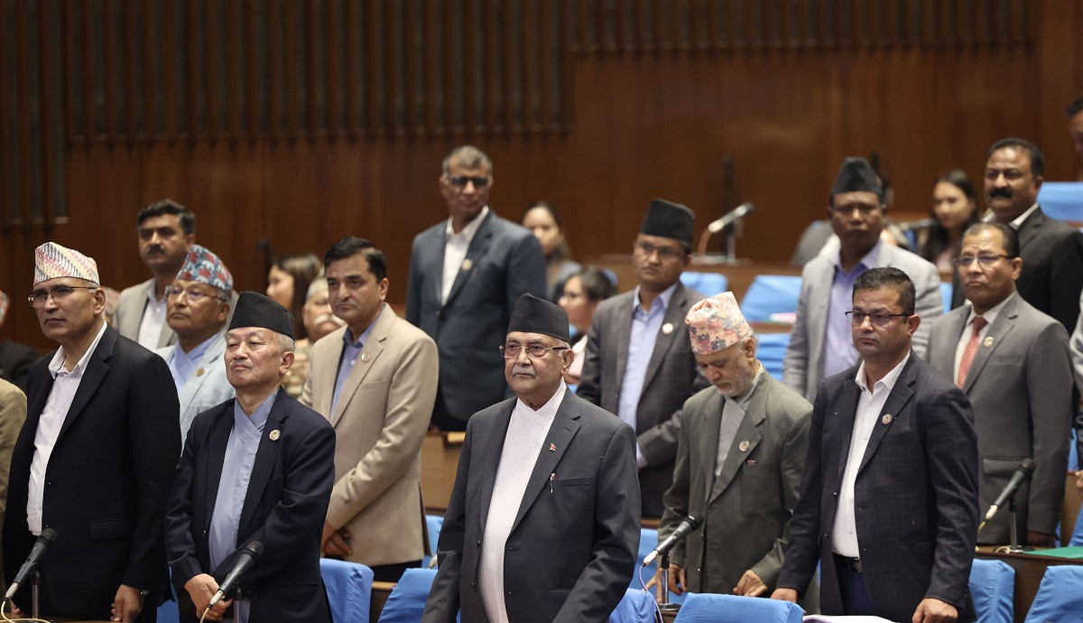 संसद्मा राष्ट्रपतिको चर्को आलोचना, नागरिकता विधेयक प्रमाणित गरी भारतसामु लम्पसार परेको आरोप (खासखबर)