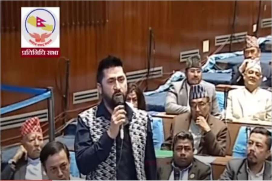 सदनमा दादागिरी नदेखाउन सत्तापक्षलाई रवि लामिछानेको चेतावनी