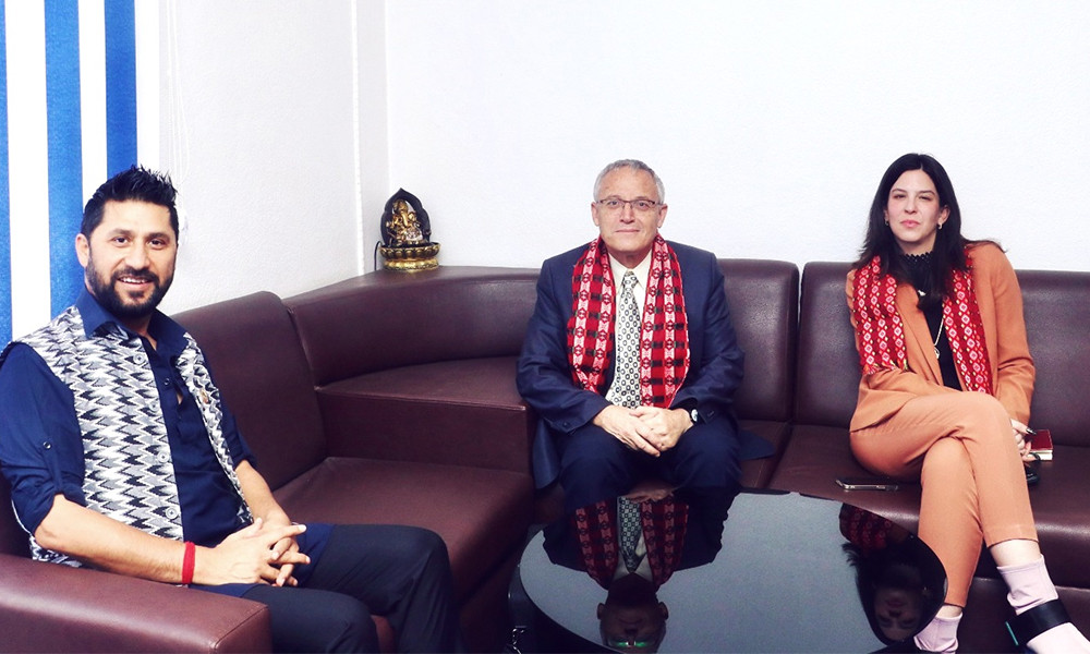 रवि लामिछाने र नेपालका लागि इजरायली राजदूत हनानबीच भेटवार्ता, के–के भयो कुराकानी ?