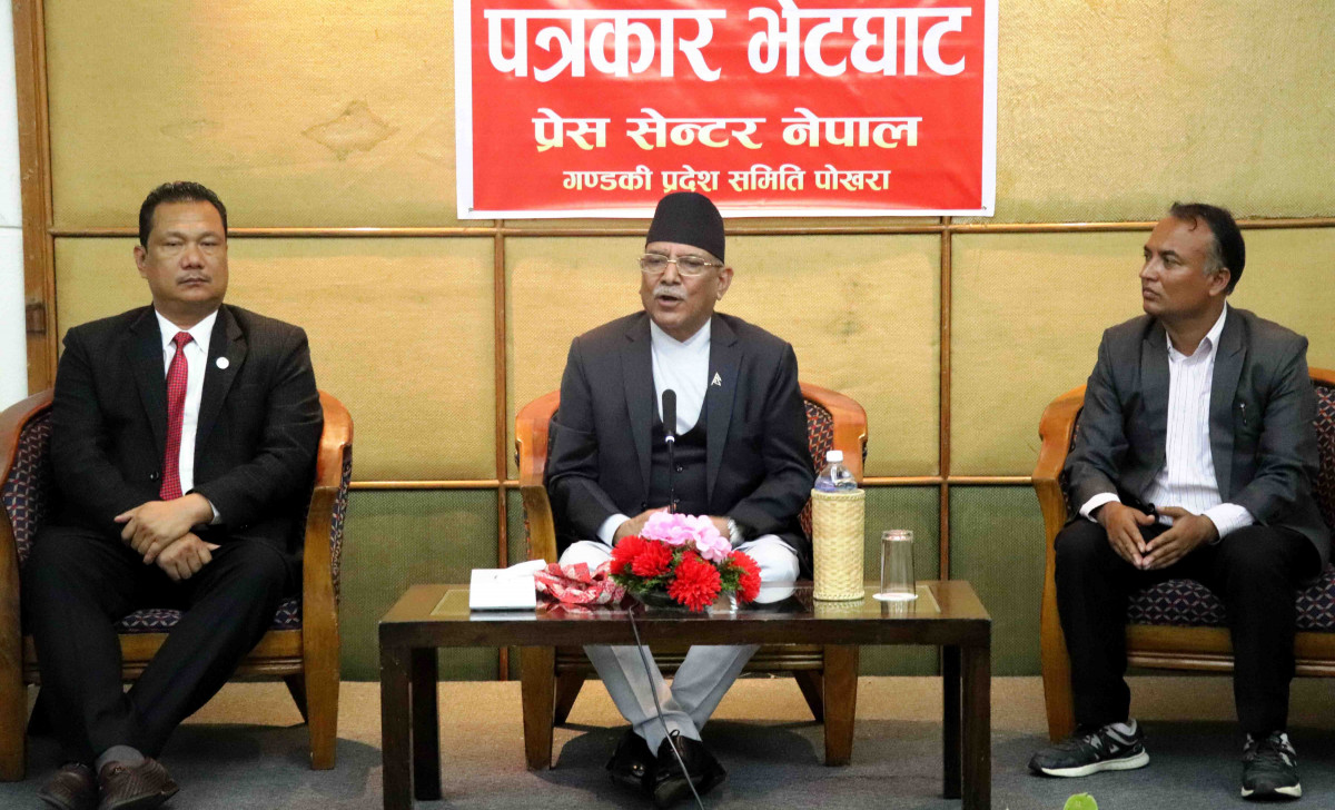 भ्रष्टाचारविरूद्धको अनुसन्धानलाई थप तीव्र बनाइन्छ : प्रधानमन्त्री प्रचण्ड