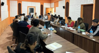 राष्ट्रिय चलचित्र नीति–२०८० को मस्यौदामाथि छलफल