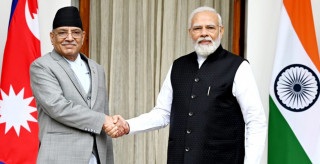 प्रधानमन्त्री प्रचण्ड र नरेन्द्र मोदीबीच टेलिफोन वार्ता