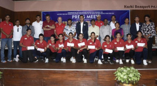 भलिबल खेलाडीलाई पहिलो पटक मासिक पारिश्रमिक