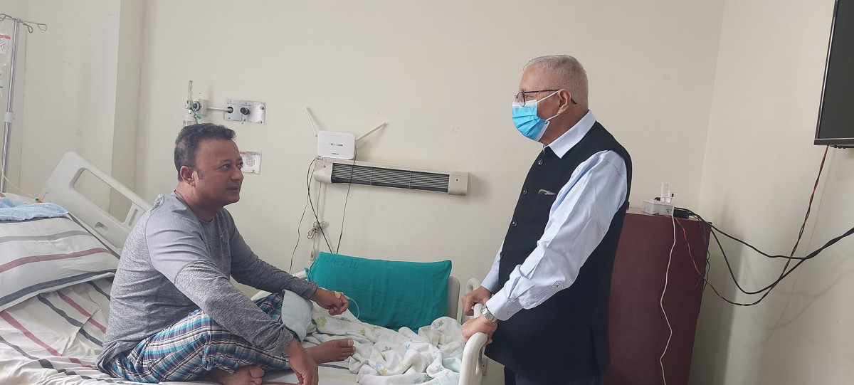 कांग्रेस सांसद खड्कालाई डेंगु संक्रमण पुष्टी, भेटघाट पुर्ण रुपमा बन्द