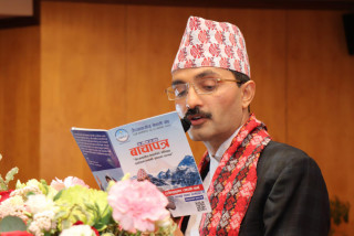 एनआरएनएको अध्यक्षमा आरके शर्माको उम्मेदवारी घोषणा, २४ महिनाका २४ बाचा