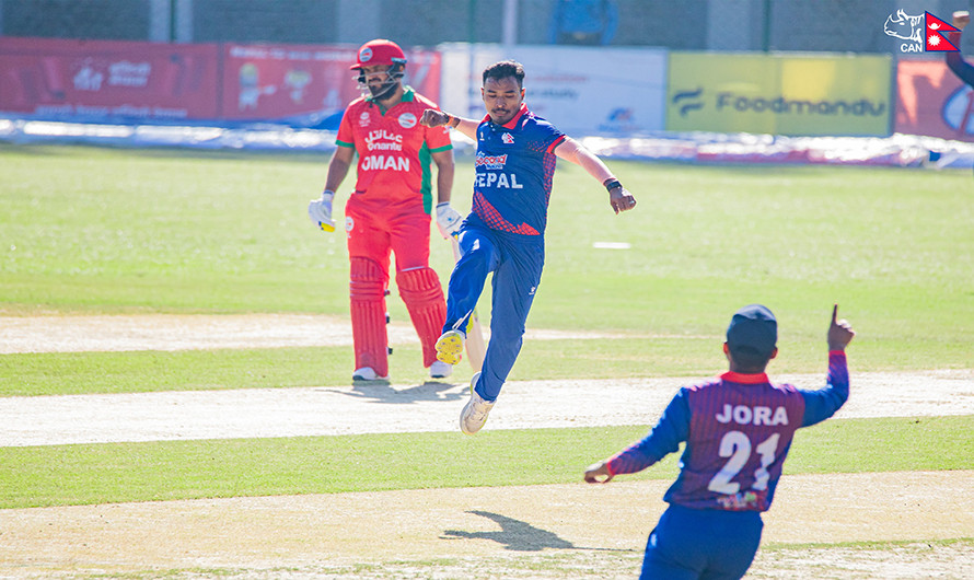 युएईलाई ८ विकेटले हराउँदै नेपाल १० वर्षपछि टी–२० विश्वकपमा छनोट