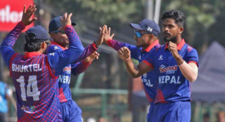 नेपाल र ओमानबीचको म्याच स्कोर बराबरी, खेल सुपर ओभरमा