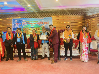 “जलजला राष्ट्रिय फिल्म एण्ड म्युजिक अवार्ड – २०८०” कलाकार र पत्रकार सम्मानित
