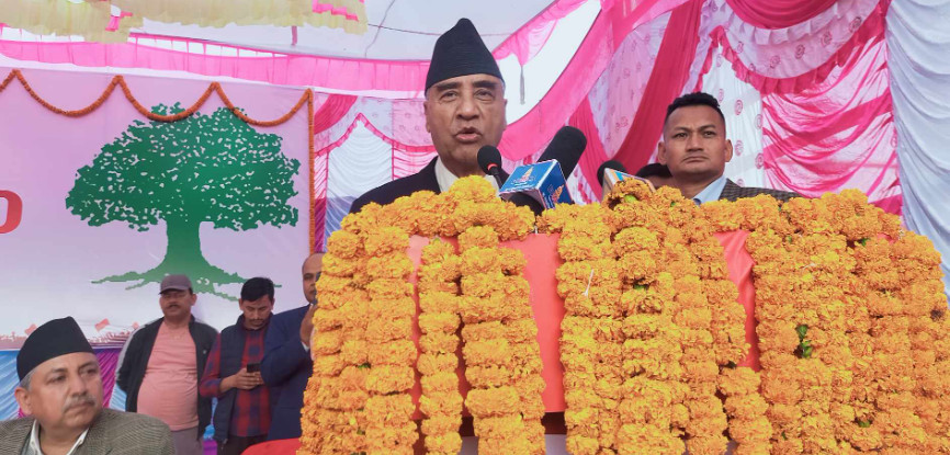 पार्टीलाई बलियो बनाएर लैजाने छुँ, अहिले काठमाडौं फर्किनुछ बिट मारे : देउवा