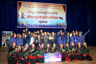 अन्तर विद्यालय नृत्य प्रतियोगितामा इलेन मेमोरियल प्रथम